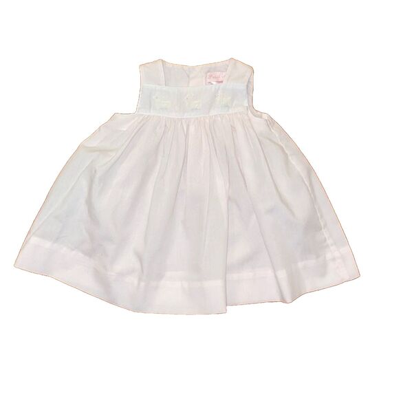Petit Ami Pale Pink Embroidered Sleeveless Dress 3 Months Ducks - Picture 1 of 10